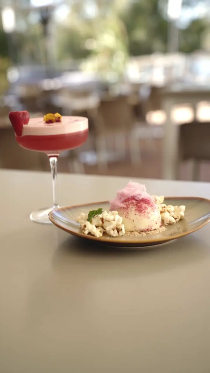 Poster frame from a clip of drinks being served